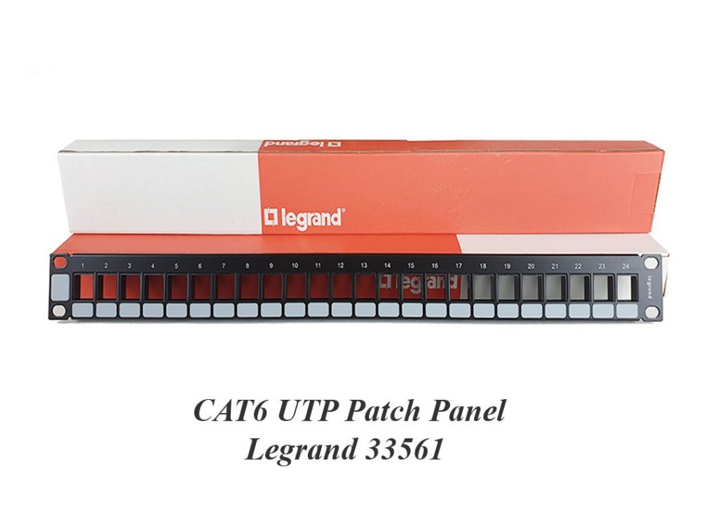 پچ پنل 24 پورت cat6 لگراند