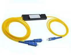 اسپلیتر کاستی فیبر نوری 1x2 SC/UPC | اسپلیتر باکسی PLC